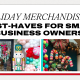 Holiday Merchandising Must-Haves for Small Business Owners