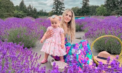 Lavender Field Photoshoot in Oregon -Creating Happy Memories