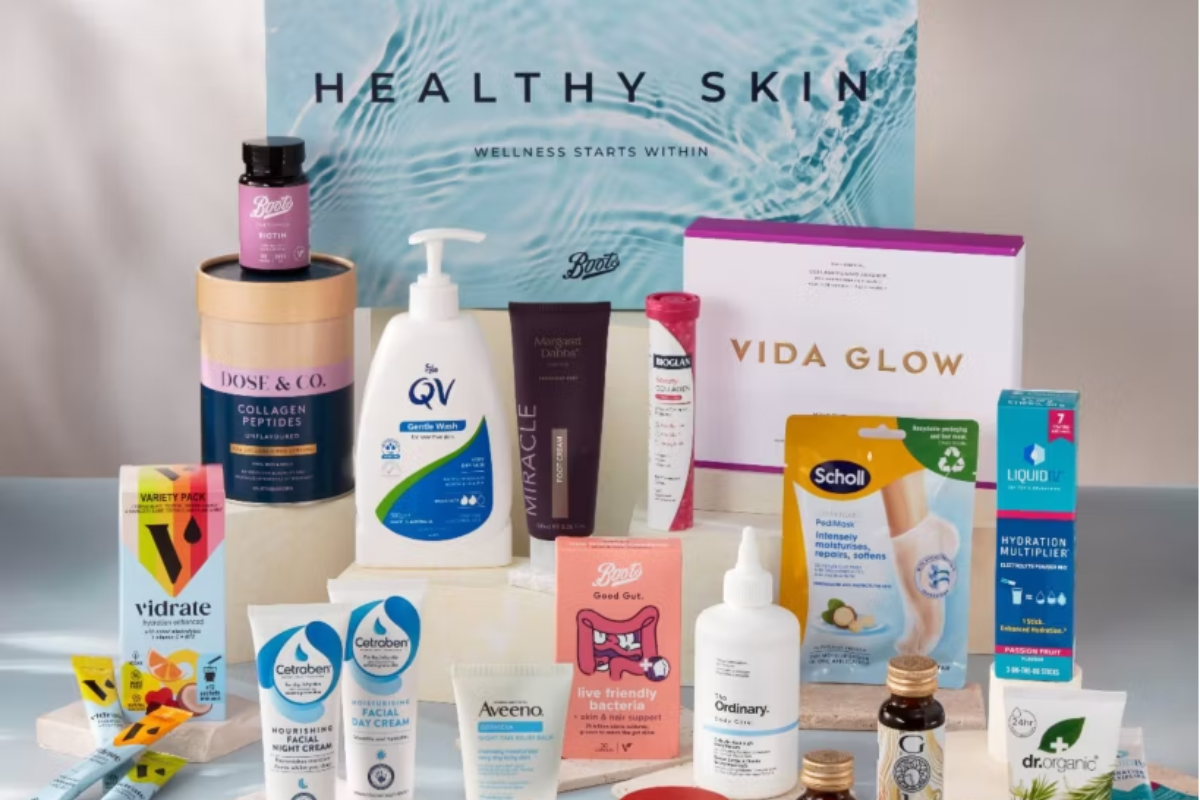 Forget tired, dry and dull skin - this Boots beauty box has got everything you need to get your glow back