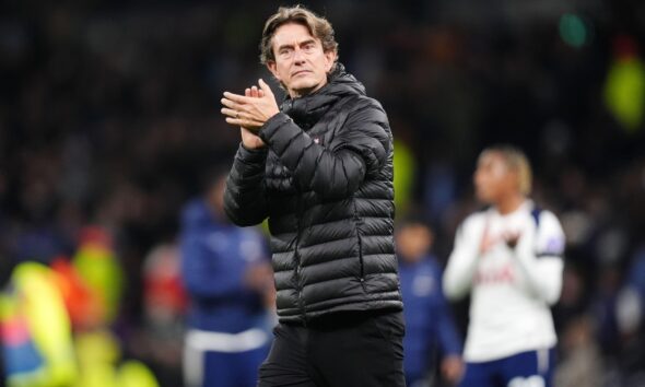 Thomas Frank praises Tottenham's 'soul and character' at PSG