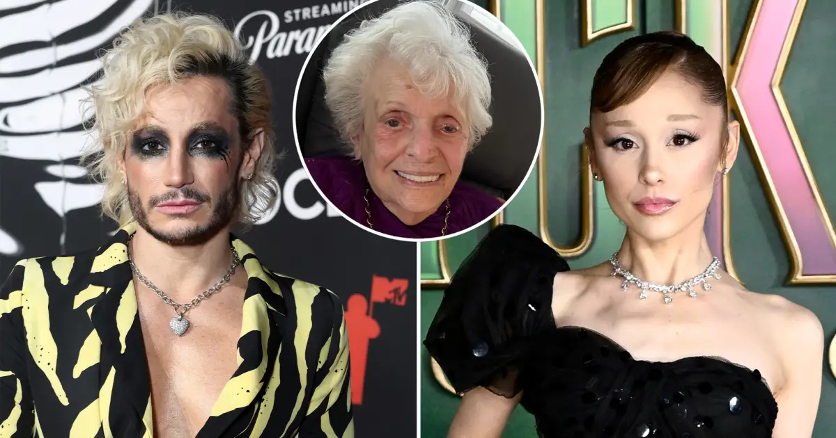 Frankie Grande Reflects on Celebrating 1st Holidays Without Nonna (Excl)