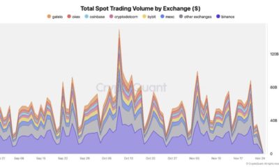 Binance Dominates Volumes as Crypto Traders Pile Into Stablecoins During Market Correction: CryptoQuant