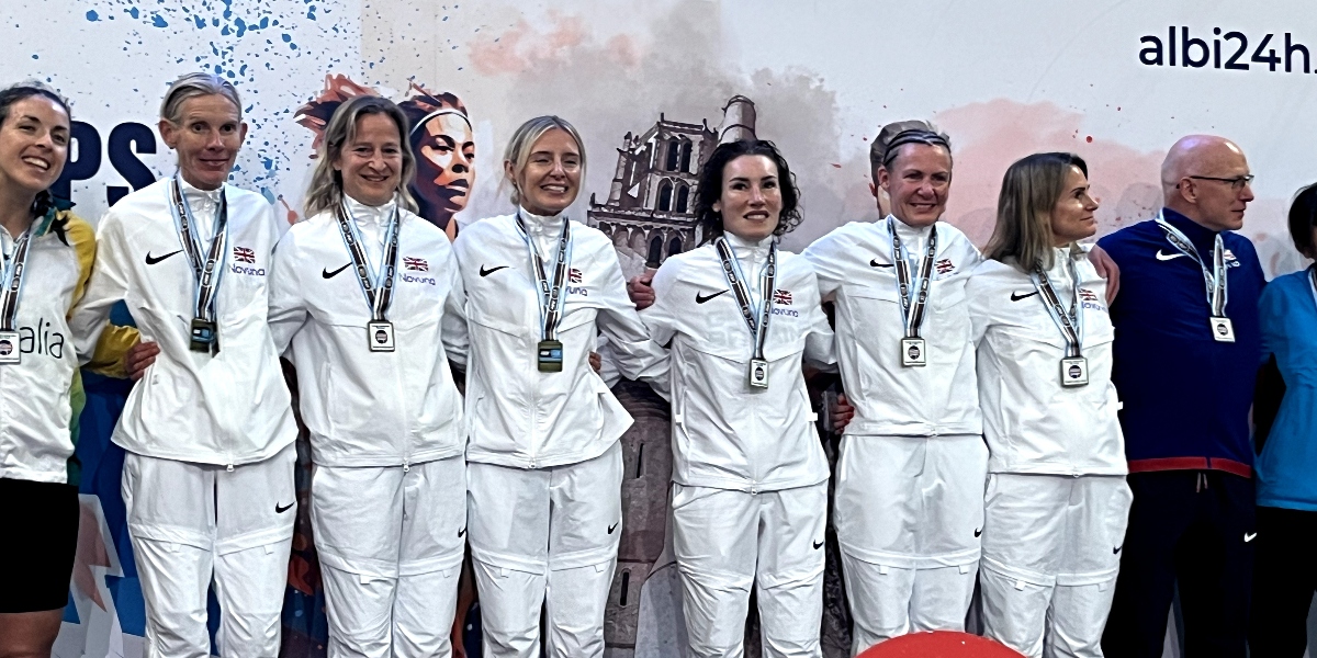 SARAH WEBSTER BREAKS 24-HOUR WORLD RECORD