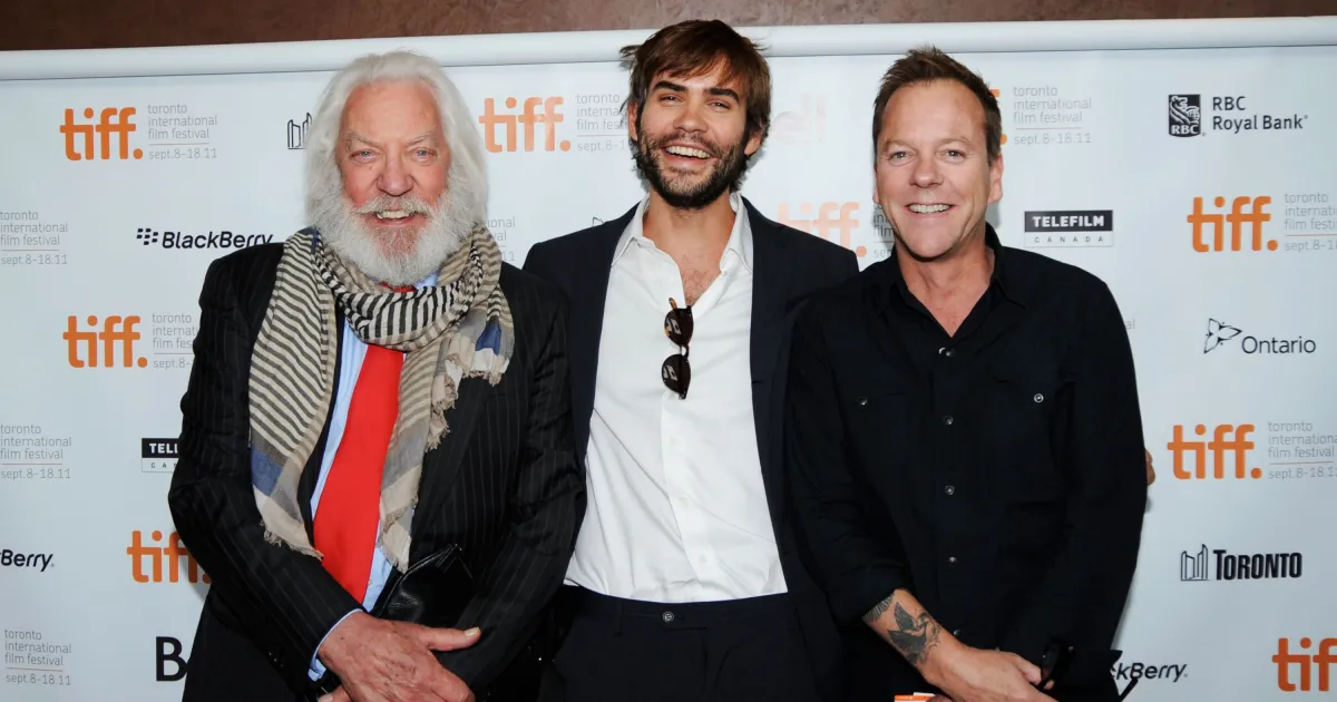 Rossif Sutherland Wishes Dad Donald Played Murder in a Small Town Father