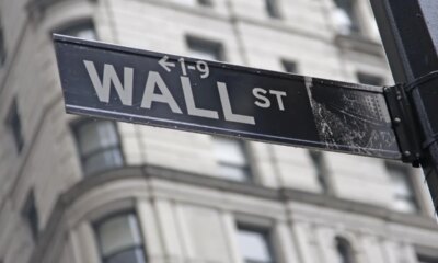 Wall street sign