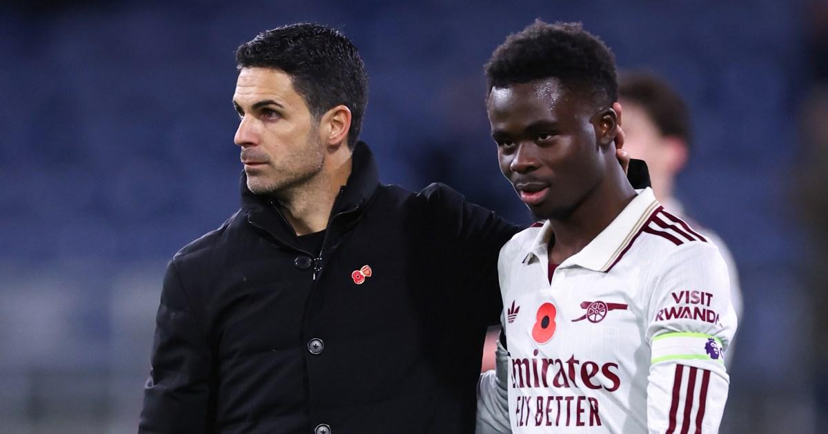 Mikel Arteta sends clear message to Bukayo Saka over Arsenal contract talks | Football