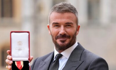 David Beckham Wasn't Nervous But 'Very Emotional' During Knighthood