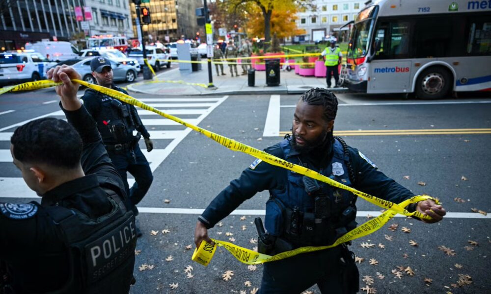 Two West Virginia National Guard members critically wounded in Washington DC shooting