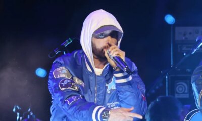 Eminem's Daughter Hailie and Grandson Watch His NFL Show