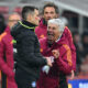 CREMONA, ITALY - NOVEMBER 23: Coach Gian Piero Gasperini leaves the field of play during the Serie A match between US Cremonese and AS Roma at Stadio Giovanni Zini on November 23, 2025 in Cremona, Italy. (Photo by Marco M. Mantovani/Getty Images)