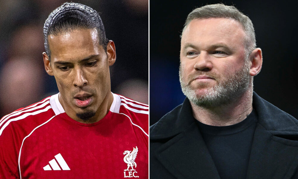 ‘It’s a concern’ - Wayne Rooney raises fears over Virgil van Dijk interview after war of words with Liverpool skipper