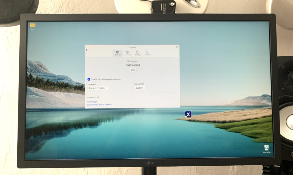 Internxt Drive online backup