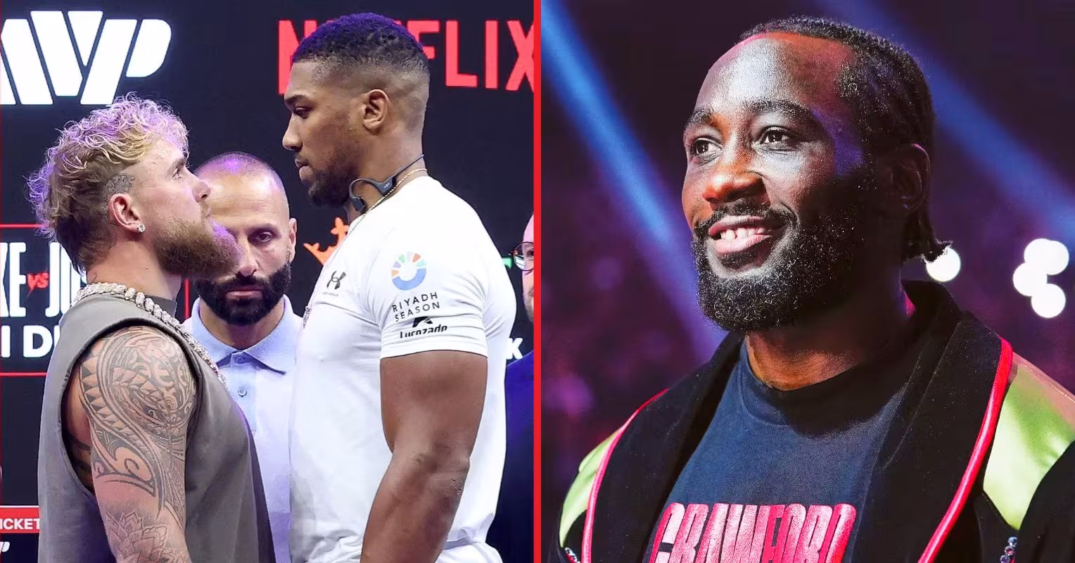 Terence Crawford agreed to face Jake Paul but one demand saw Anthony Joshua get the fight instead