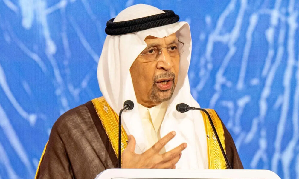 Saudi Investment Minister Khalid Al Falih