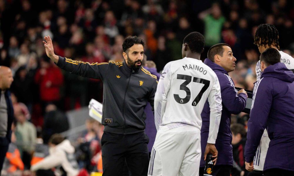 Ruben Amorim is asked about Kobbie Mainoo ahead of Man Utd v Crystal Palace