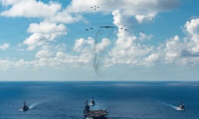 Hegseth visits USS Gerald R. Ford aircraft carrier in Latin America region