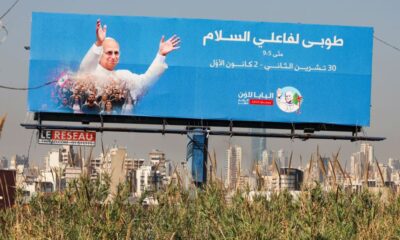 Pope Leo taking peace message to Lebanon, target of Israeli strikes