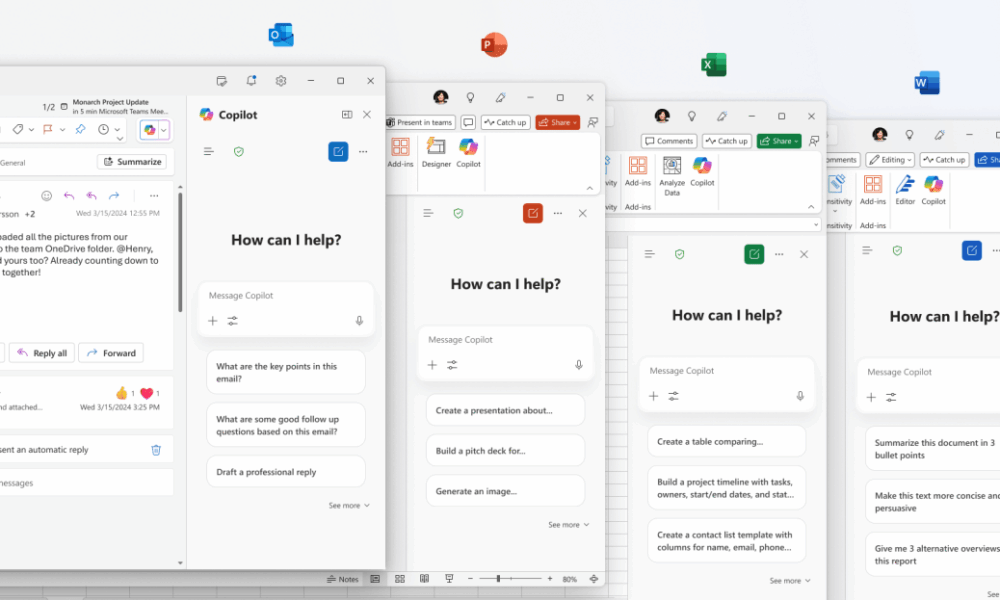 Microsoft’s Office apps are getting even more free AI features