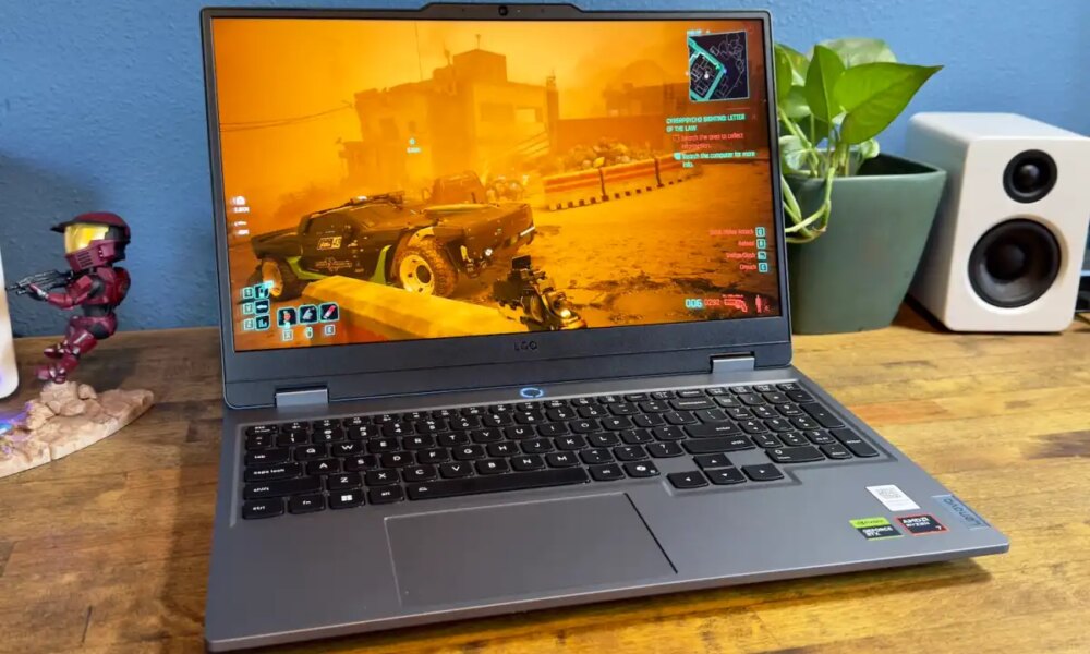 Lenovo LOQ 15 gaming laptop another angle