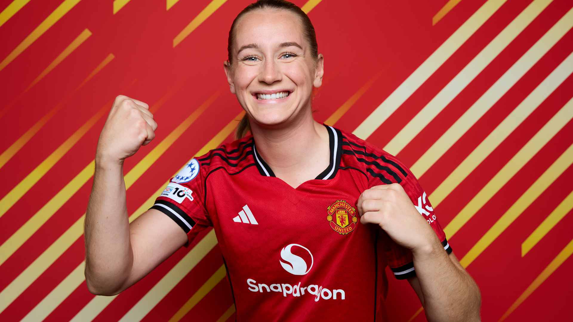 Lucky Seven interview with United Women striker Elisabeth Terland
