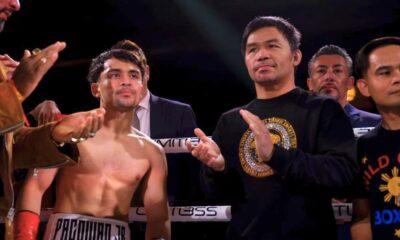 Manny Pacquiao reacts to son Jimuel’s draw in pro debut
