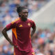 LIVERPOOL, ENGLAND - AUGUST 09: Manu Kone of AS Roma during the pre-season friendly match between Everton and AS Roma at Hill Dickinson Stadium on August 09, 2025 in Liverpool, England. (Photo by Jan Kruger/Getty Images)