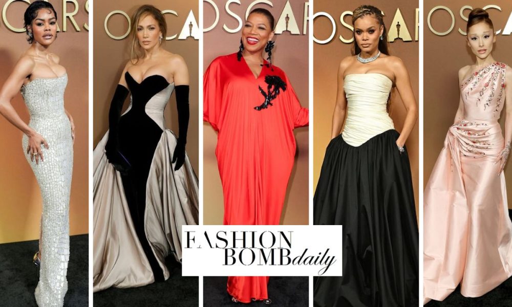 On the Scene at the 2025 Governor's Awards: Jennifer Lopez in Strapless Tamara Ralph, Teyana Taylor in Miss Shoe, Queen Latifah in Red Lanvin & More!