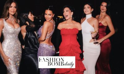 Kris Jenner Celebrated Her 70th Star-Studded Birthday Extravaganza in a Red Strapless Givenchy Tier Dress + Kim Kardashian in Purple Balmain, Khloe in Ludovic Saint Sernin, and More!