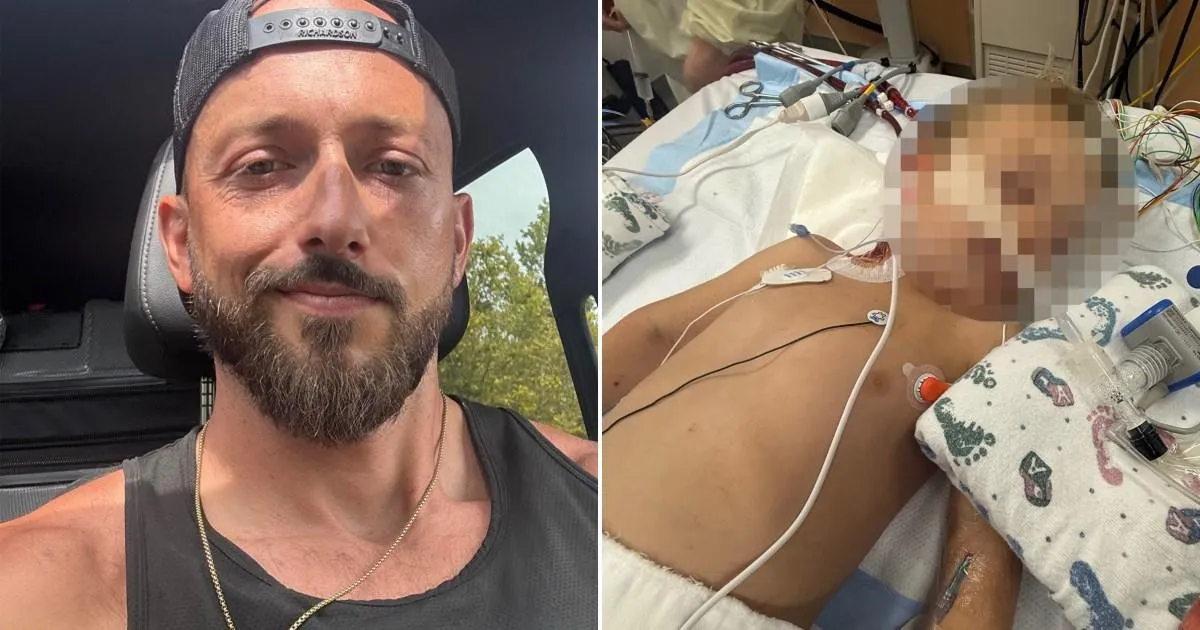 Dad charged with torture over hike that left two children fighting for life | News US