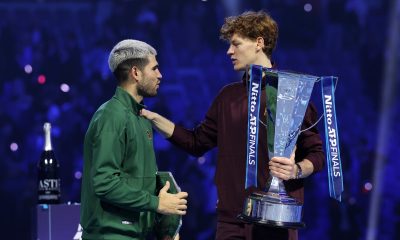 Carlos Alcaraz v Jannik Sinner live: ATP Finals result and reaction as rivals clash for year-end crown and massive pay-day