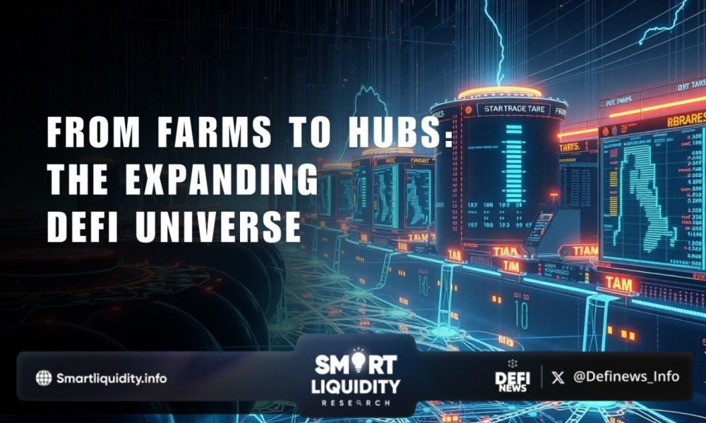 From Farms to Hubs: The Expanding DeFi Universe