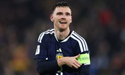 Andy Robertson issues touching Diogo Jota tribute after historic Scotland win