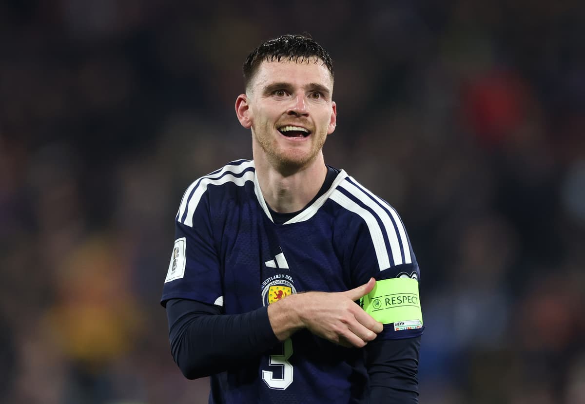 Andy Robertson issues touching Diogo Jota tribute after historic Scotland win