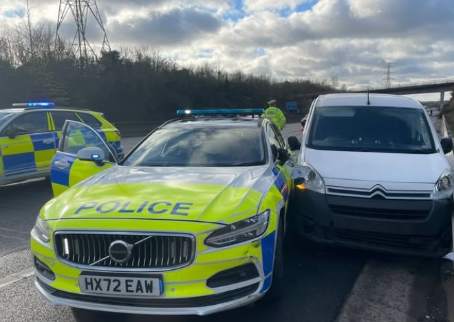 'Dangerous' van driver pleads guilty after police chase length of M27