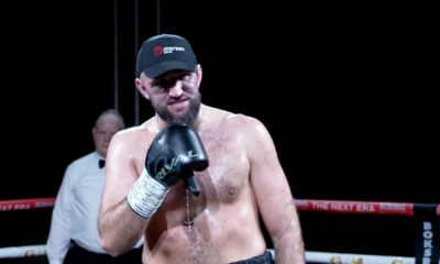 Hughie Fury scores first-round TKO in return but apologises to fans for quick finish in win over Michael Webster