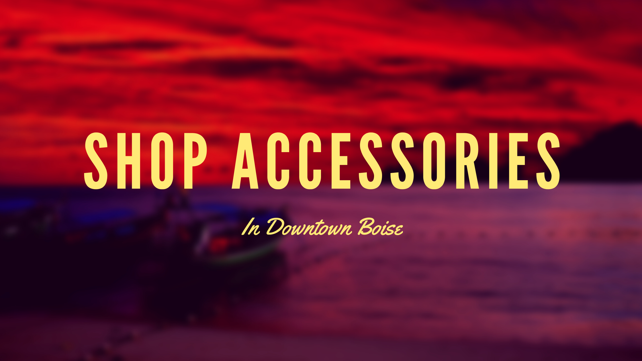 Shopping in Downtown Boise