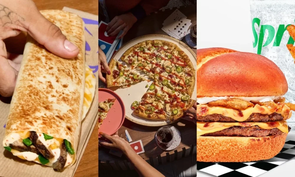 Slideshow: New menu items from Taco Bell, Domino’s and Checkers & Rally’s