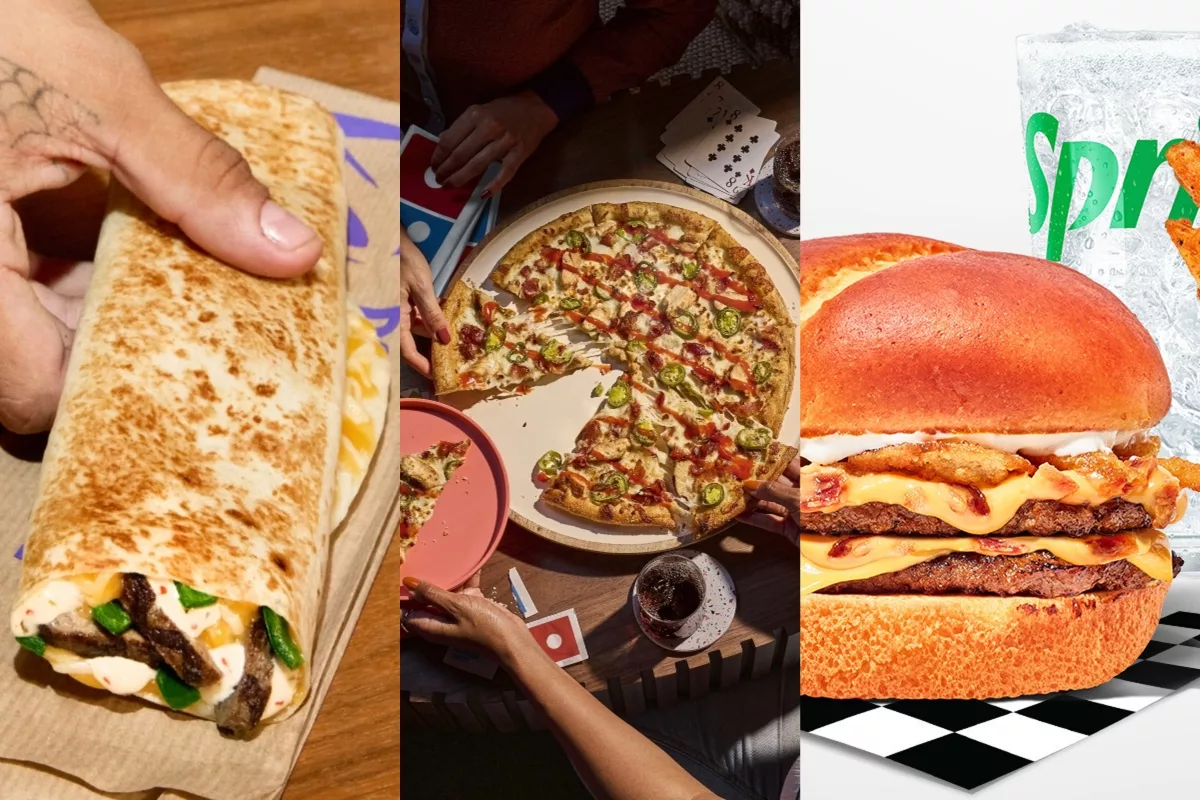 Slideshow: New menu items from Taco Bell, Domino’s and Checkers & Rally’s
