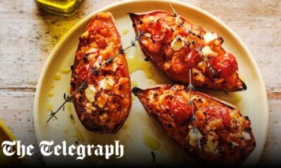 Twice-baked sweet potato recipe
