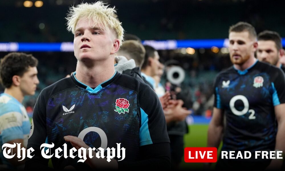 England hang on to win but Argentina provide reality check