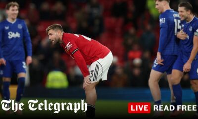 Dismal defeat by 10-man Everton makes mockery of Man Utd ‘revival’