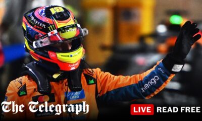 Oscar Piastri takes Qatar GP sprint pole with Lando Norris third