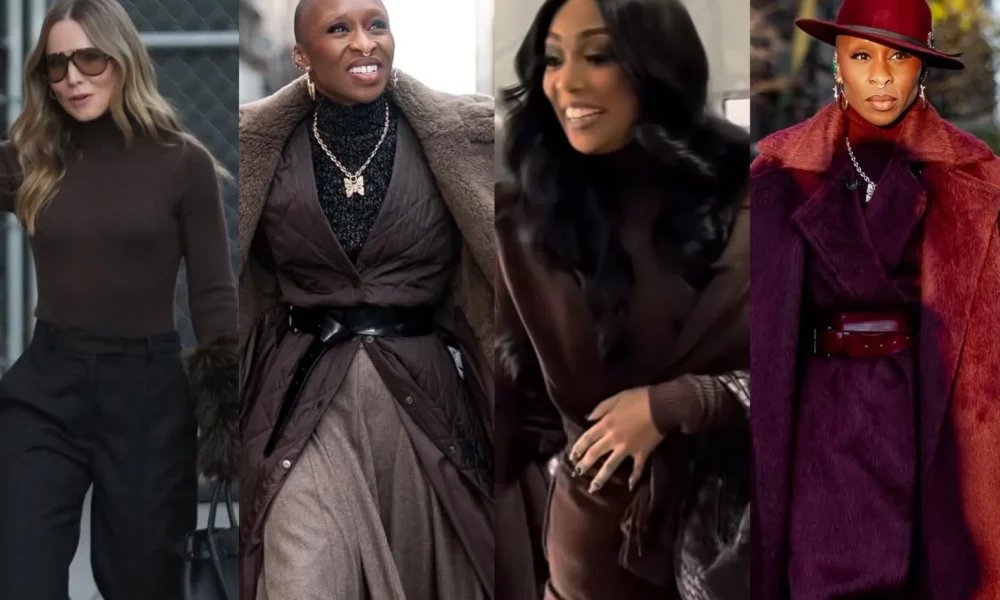 Thanksgiving 2025 Style Roundup: Teyana Taylor in White Jil Sander x Moncler, Ciara in Pink Cordova, Cynthia Erivo in Max Mara, and More!