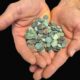 The recovered 200 ancient coins