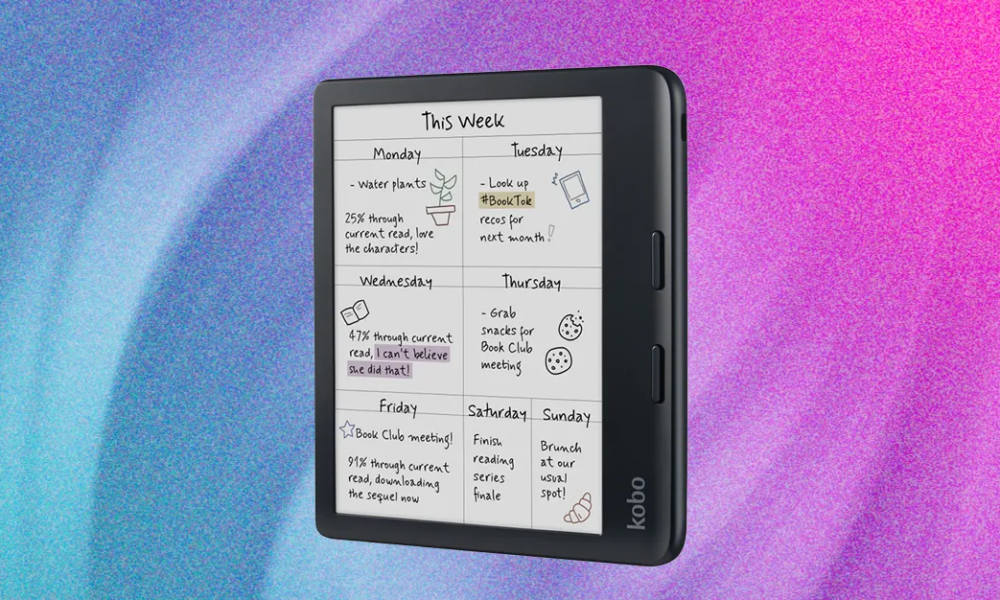 Our Favorite Color E-Reader (2025): Kobo Libra Colour
