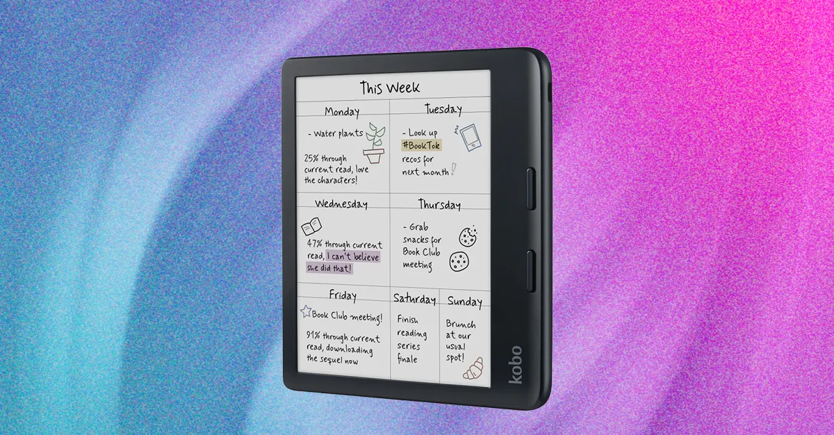 Our Favorite Color E-Reader (2025): Kobo Libra Colour