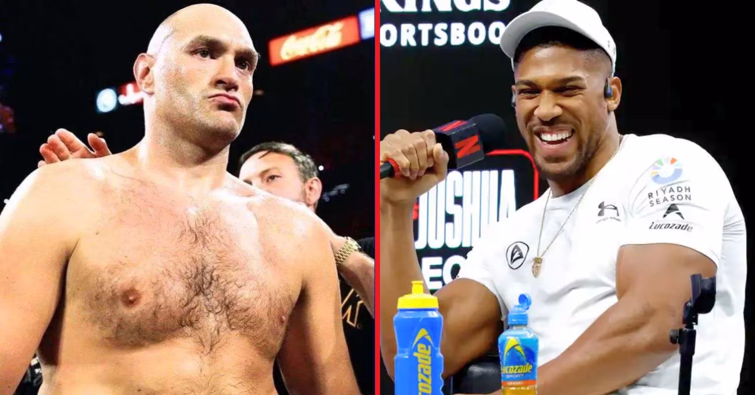 Anthony Joshua takes shot at Tyson Fury when comparing him to Jake Paul
