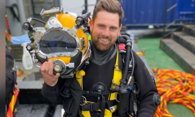 "It's not impossible": Driven Royal Navy diver vows to return to ops despite "shock" bowel cancer diagnosis