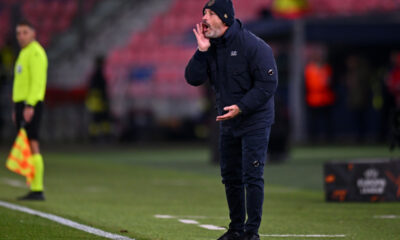 BOLOGNA, ITALY - NOVEMBER 27: Vincenzo Italiano head coach of Bologna FC during the UEFA Europa League 2025/26 League Phase MD5 match between Bologna FC 1909 and FC Salzburg at Stadio Renato Dall