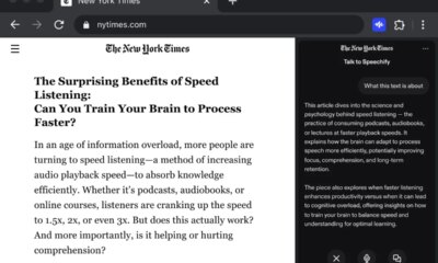 Speechify adds voice typing and voice assistant to its Chrome extension